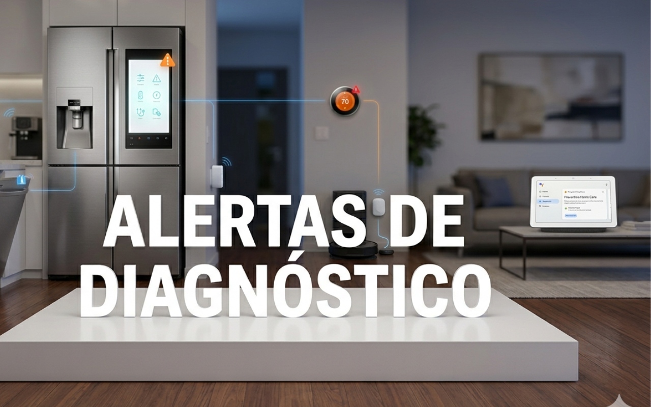 Como configurar Alertas de Diagnóstico em aparelhos inteligentes para evitar prejuízos em sua casa